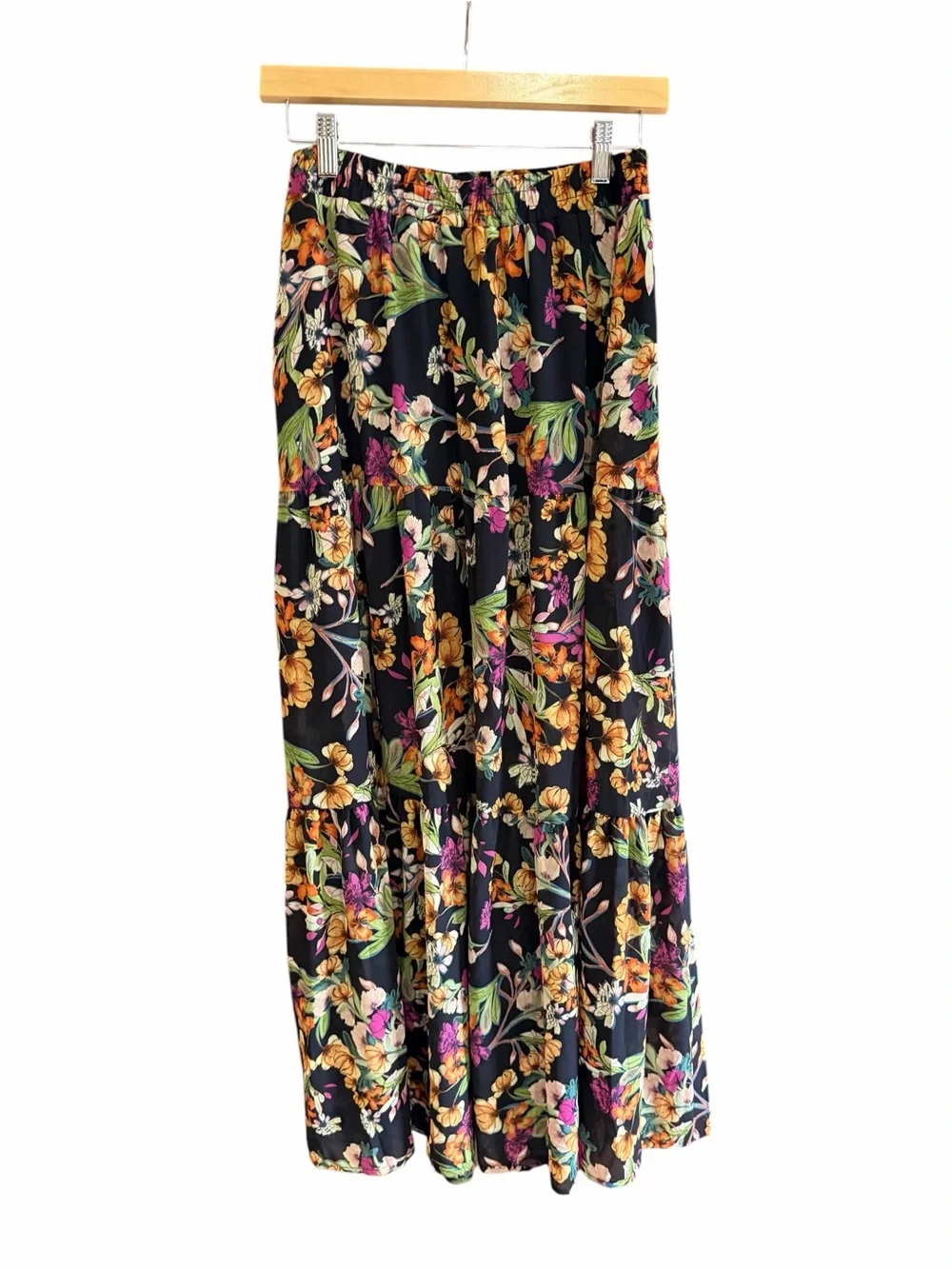 GRACE & LACE‎ Wild Fields Floral Maxi Skirt XS